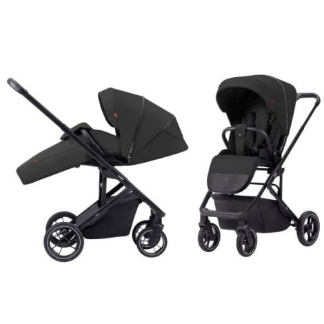 Carucior troller reversibil (max. 22 Kg) Carrello ALFA 2023 2 in 1 Midnight Black - imagine 12